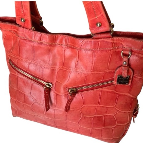 Dooney & Bourke Handbags - Dooney and Bourke croc embossed tote